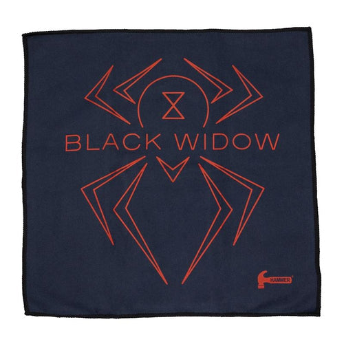 Hammer Black Widow Microsuede Bowling Towel-accessory