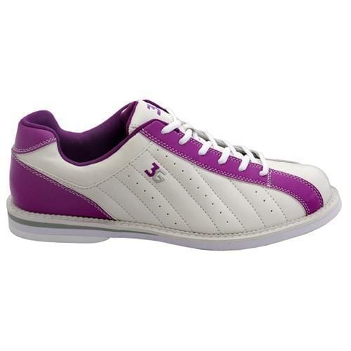 3G Womens Kicks White Purple