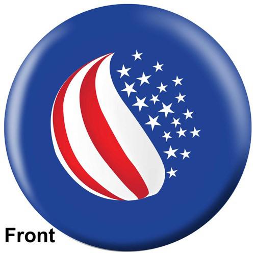 OnTheBallBowling American Flag Bowling Ball-Bowling Ball