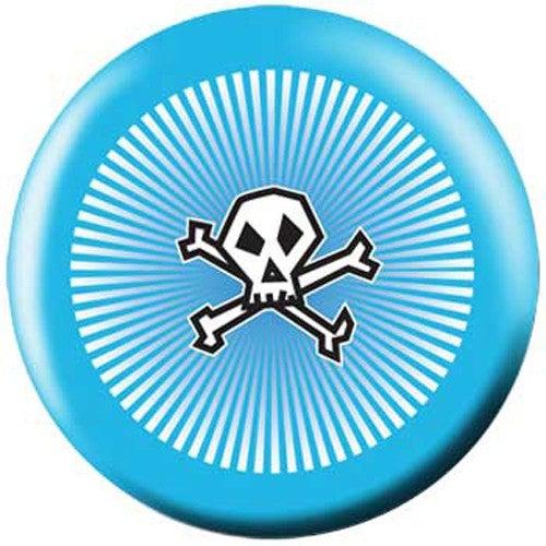 OnTheBallBowling Baby Blue Punk Skull Bowling Ball-Bowling Ball