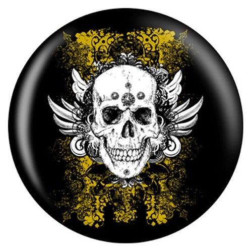 OnTheBallBowling Grunge Skull Bowling Ball-Bowling Ball
