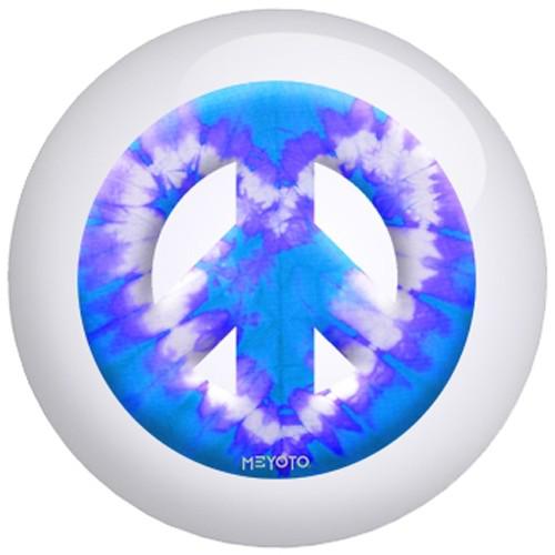 OnTheBallBowling Meyoto Blue Heart Tie Dye Bowling Ball-Bowling Ball
