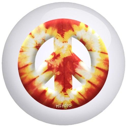 OnTheBallBowling Meyoto Red Heart Tie Dye Bowling Ball-Bowling Ball