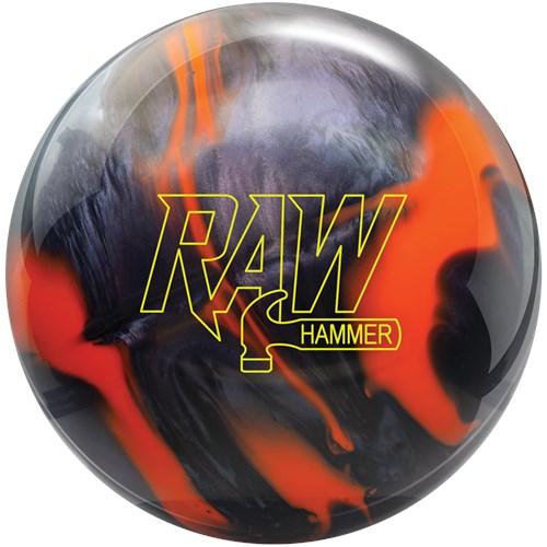 Hammer Raw Hammer Orange/Black Bowling Ball