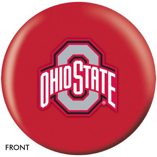 OnTheBallBowling Ohio State Buckeyes Bowling Ball-Bowling Ball-DiscountBowlingSupply.com
