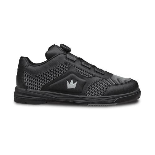 Brunswick Mens Fury Black Right Hand Bowling Shoes-Bowling Shoe-DiscountBowlingSupply.com