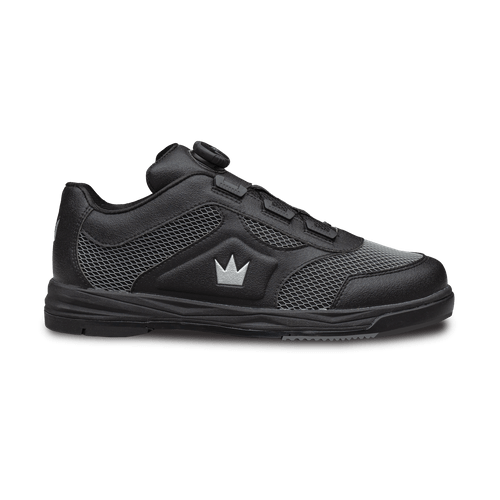 Brunswick Mens Fury Black Left Hand Bowling Shoes