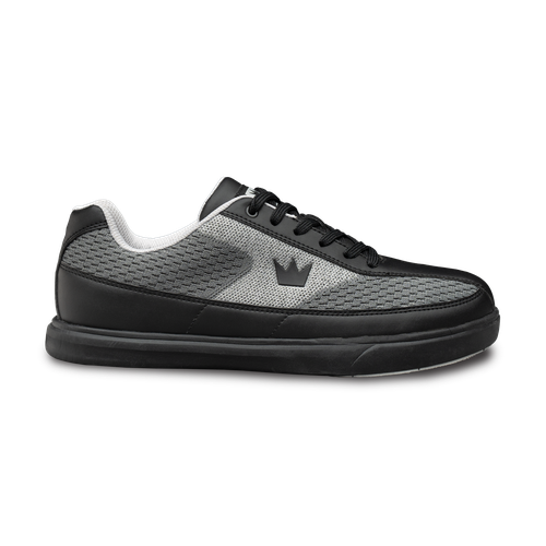 Brunswick Mens Renegade Mesh Grey Wide Bowling Shoes