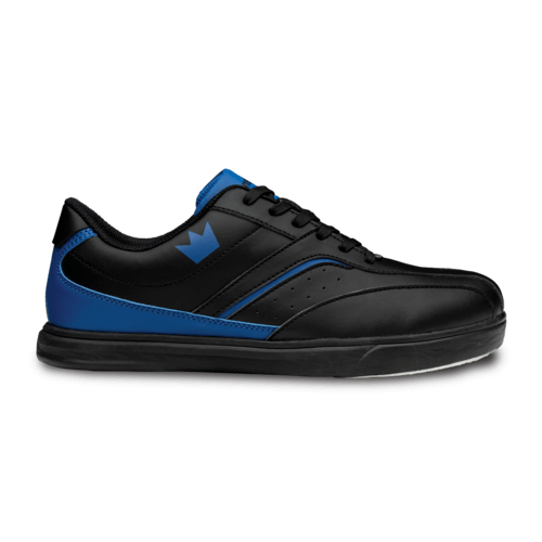Brunswick Mens Vapor Black/Royal Bowling Shoes