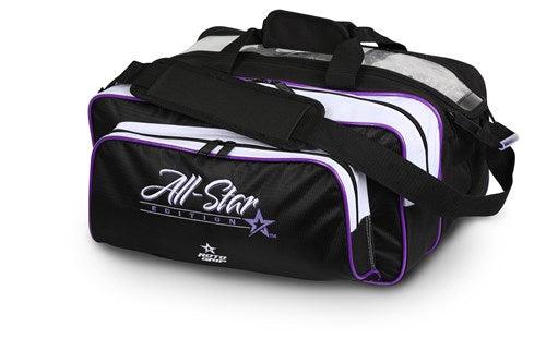 Roto Grip All-Star 2 Ball Carryall Tote Purple-Bowling Bag-DiscountBowlingSupply.com