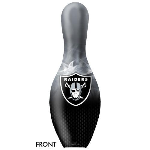 OnTheBallBowling NFL On Fire Las Vegas Raiders Bowling Pin-Bowling Pin-DiscountBowlingSupply.com