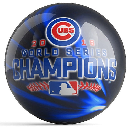 OnTheBallBowling MLB 2016 World Series Champion Chicago Cubs Bowling Ball