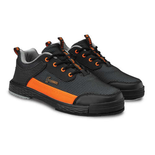 Hammer Diesel Men’s Right Hand Bowling Shoes Wide Black/Orange