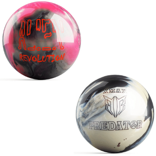 ELITE Alien Revolution & Predator XMax Bowling Balls (2 Ball Bundle)