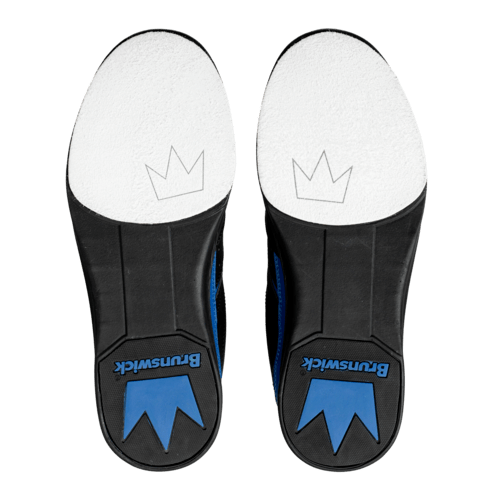 Brunswick Mens Vapor Black/Royal Bowling Shoes