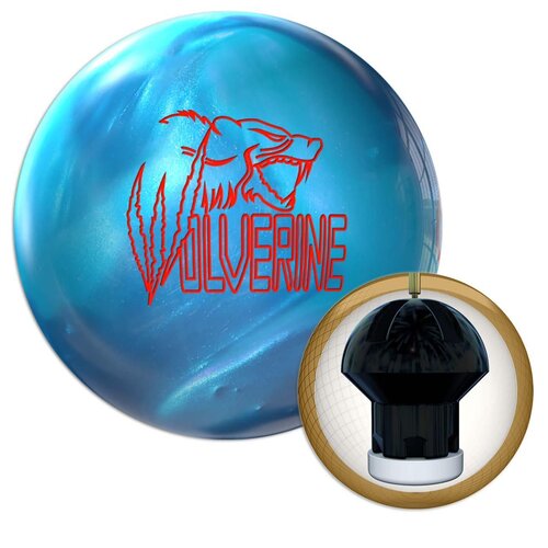 900Global Wolverine Aqua Bowling Ball