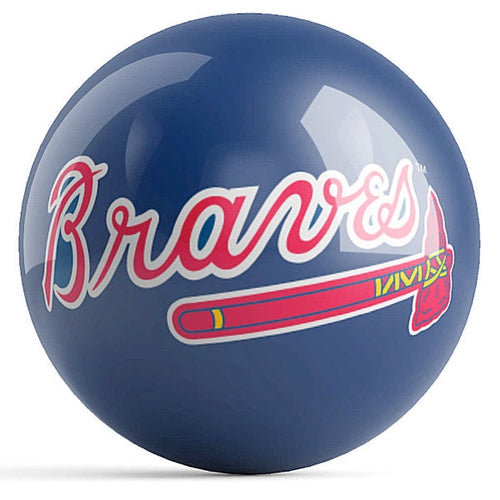 MLB Atlanta Braves Logo Bowling Ball