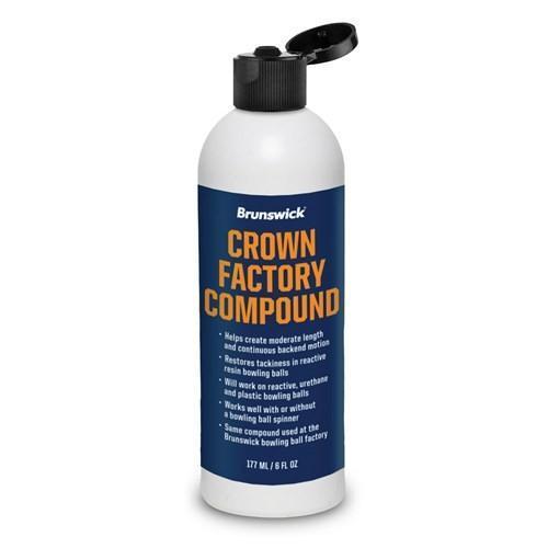 Brunswick Crown Factory Polish 6 oz Bowling Cleaner