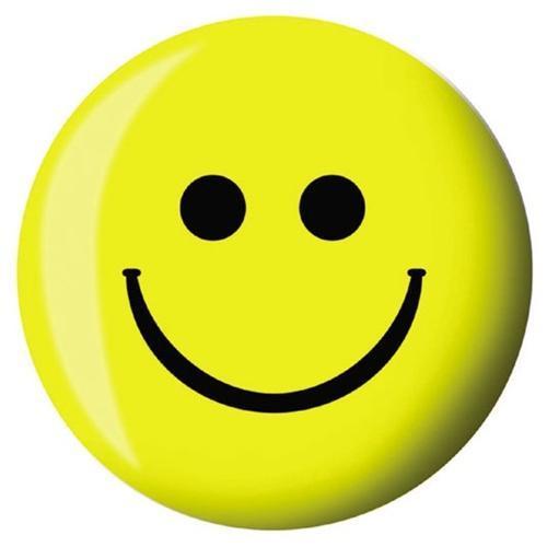 Brunswick Smiley Face Viz-A-Ball Bowling Ball 