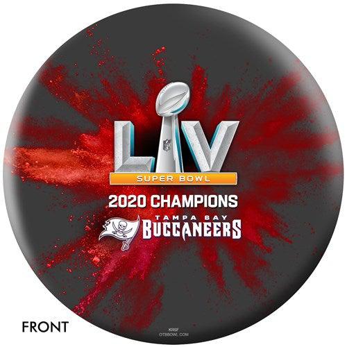 OnTheBallBowling Super Bowl 55 Champions Tampa Bay Buccaneers Bowling Ball-Bowling Ball
