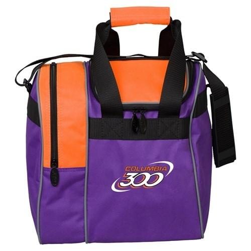 Columbia Team C300 Single Tote Purple Orange-BowlersParadise.com