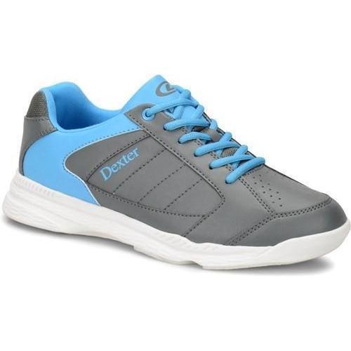 Dexter Boys Youth Ricky IV Jr. Grey Blue Bowling Shoes