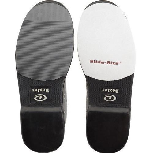 Dexter Mens Pro Am II Black Grey Right Hand Bowling Shoes