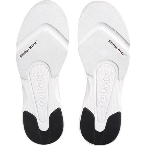 Dexter Mens Ricky IV White Black Wide Bowling Shoes