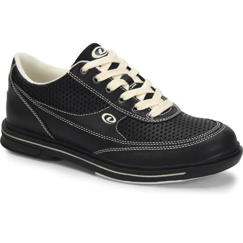 Dexter Mens Turbo Pro Black Cream Wide Width Bowling Shoes