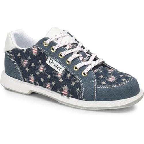 Dexter Womens Liberty Stars & Strikes Bowling Shoes-BowlersParadise.com