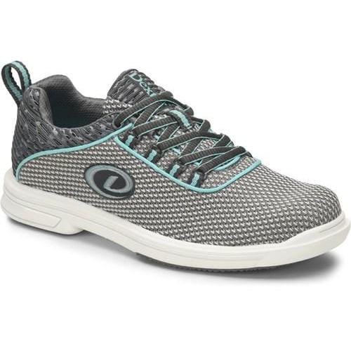 Dexter Womens Robin Grey/Blue Right Hand Bowling Shoes-BowlersParadise.com