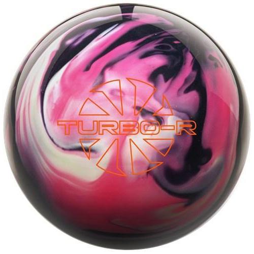 Ebonite Turbo/R Pink Black White Bowling Ball 