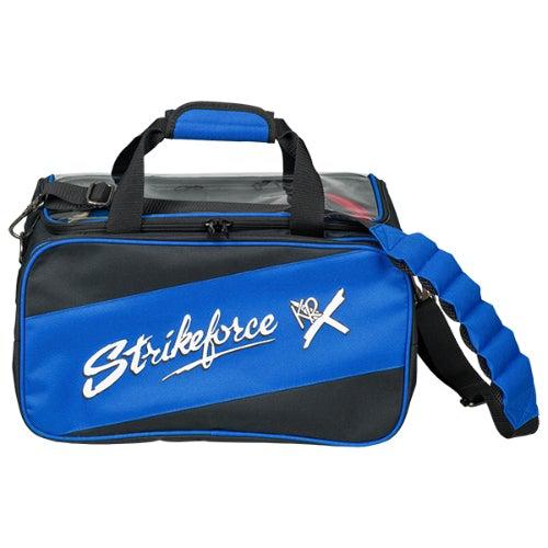 KR Strikeforce Fast Double Tote Bowling Bag Black/Royal