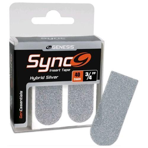 Genesis Sync Silver 3/4" Insert Bowling Tape 40ct