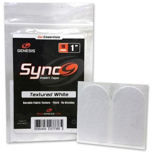 Genesis Sync White 1" Insert Bowling Tape 10ct