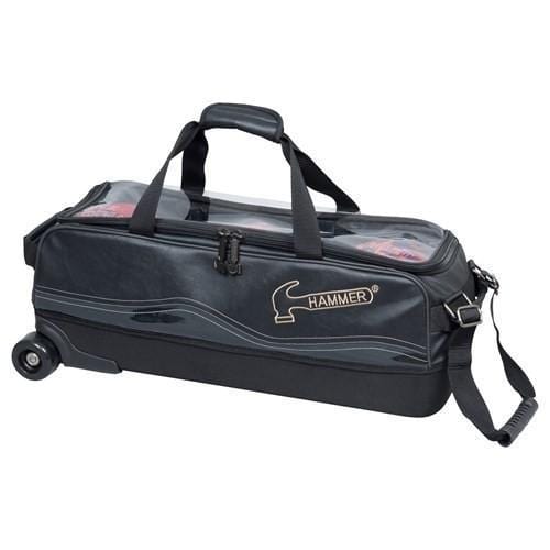 Hammer Force Slim Triple Tote Roller Bowling Bag 