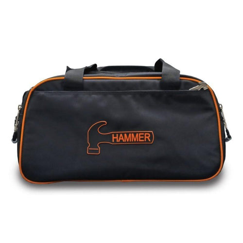 Hammer Premium Black Orange 2 Ball Tote Bowling Bag