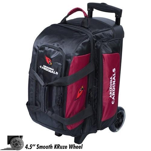 KR NFL Double Roller Arizona Cardinals Bowling Bag