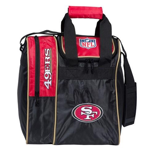 KR Strikeforce 2020 NFL San Francisco 49ers Single Tote Bowling Bag-DiscountBowlingSupply.com