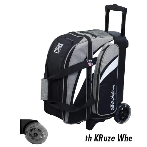 KR Strikeforce Cruiser Smooth Double Roller Stone Bowling Bag