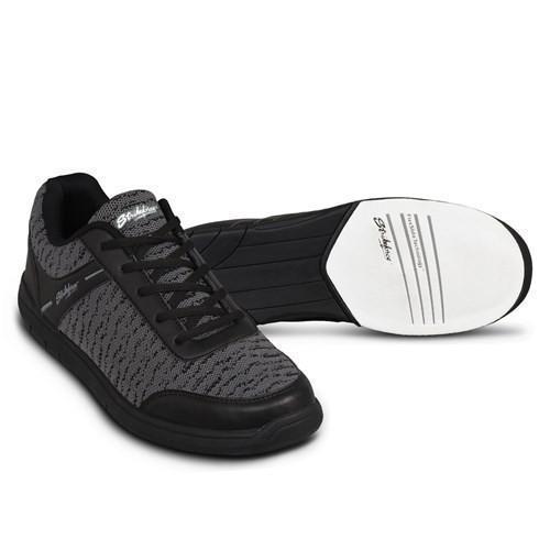 KR Strikeforce Mens Flyer Mesh Black Steel Bowling Shoes