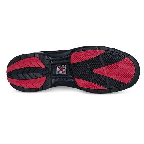 KR Strikeforce Mens Ignite Black Grey Red Left Hand Bowling Shoes