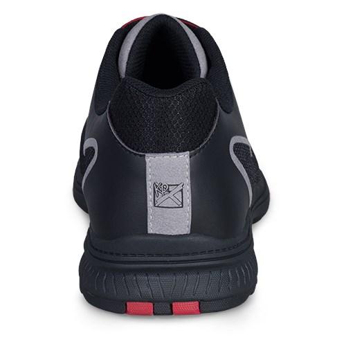 KR Strikeforce Mens Ignite Black Grey Red Right Hand Wide Width Bowling Shoes