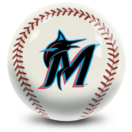 KR Strikeforce MLB Miami Marlins Bowling Ball