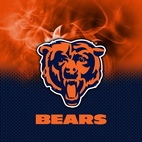 KR Strikeforce NFL on Fire Chicago Bears Bowling Towel-DiscountBowlingSupply.com