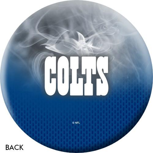 KR Strikeforce NFL on Fire Indianapolis Colts Bowling Ball-DiscountBowlingSupply.com