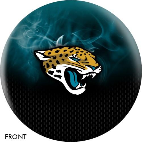 KR Strikeforce NFL on Fire Jacksonville Jaguars Bowling Ball-DiscountBowlingSupply.com