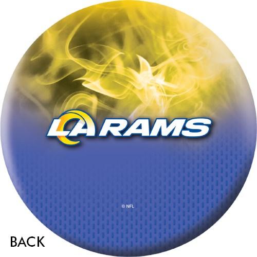 KR Strikeforce NFL on Fire Los Angeles Rams Bowling Ball-DiscountBowlingSupply.com