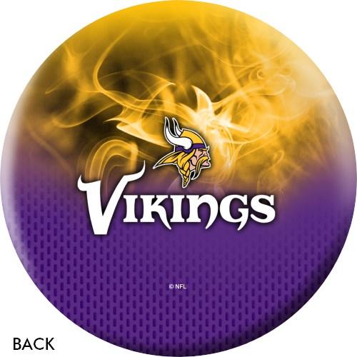 KR Strikeforce NFL on Fire Minnesota Vikings Bowling Ball-DiscountBowlingSupply.com