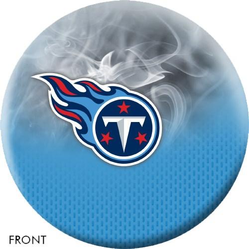 KR Strikeforce NFL on Fire Tennessee Titans Bowling Ball-DiscountBowlingSupply.com